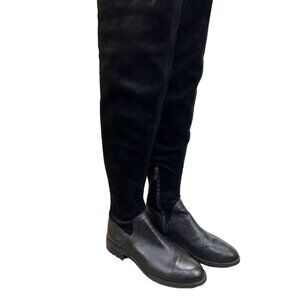 Sam Edelman Remi Black Suede Over the Knee Women's Tall Boots 6.5